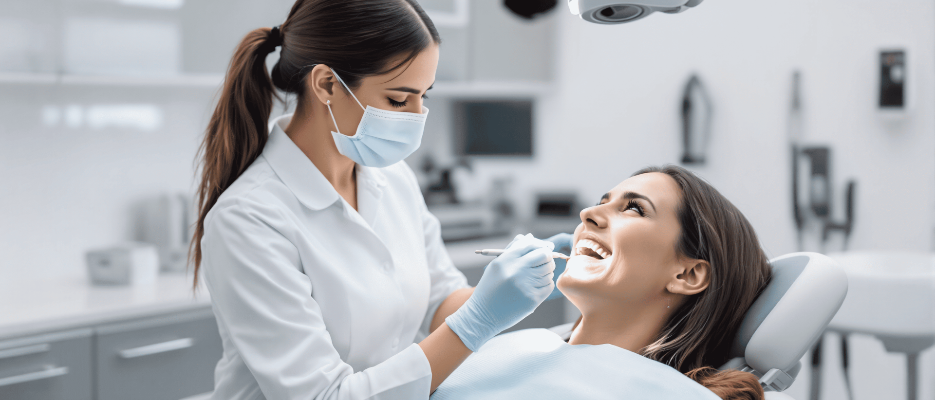 Закрытие рецессии десны