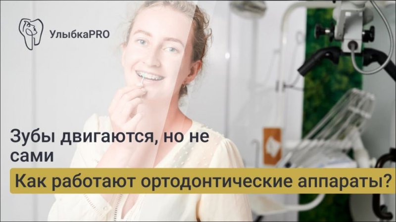 Зубы двигаются, но не сами: как работают современные ортодонтические аппараты