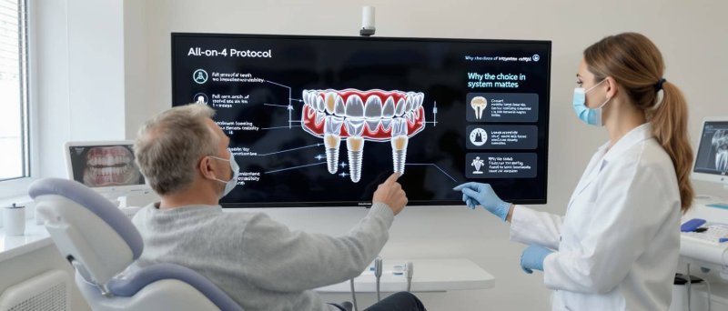 Имплантация одного зуба