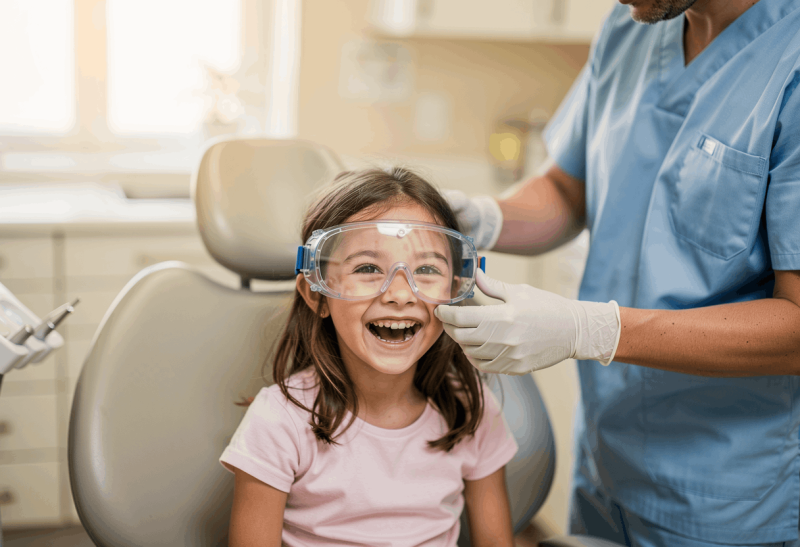 Профессиональная гигиена зубов у детей по протоколу GBT