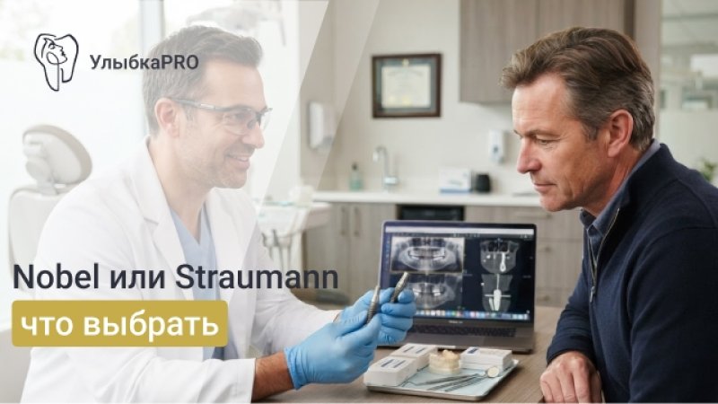 Импланты Nobel или Straumann: какие лучше и что выбрать?