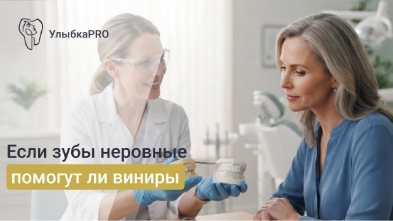 Виниры на кривые зубы: можно ли исправить прикус и выровнять улыбку